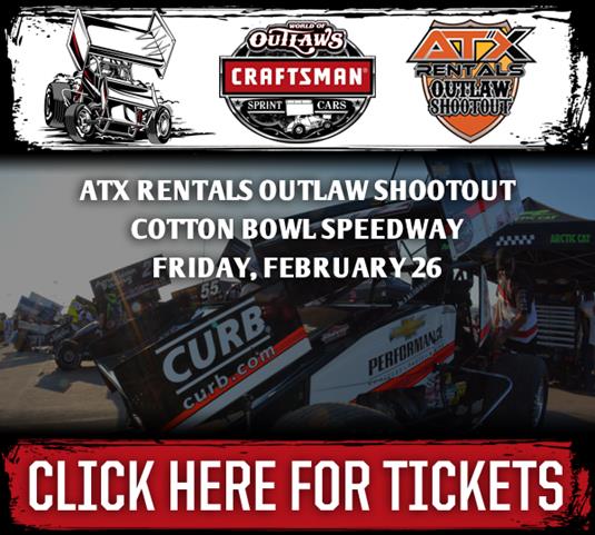 Cotton Bowl Speedway February 26 Get Your Tickets Now!