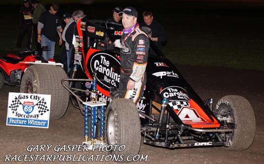 Tracy Hines Goes for First Silver Crown Win of 2014 at Lucas Oil Raceway at Indianapolis