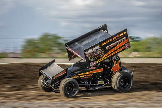 Starks Settles for Second Place in Return to Cottage Grove Speedway