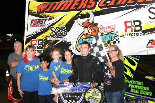 Huish Holds On For URSS Score At Rush County Speedway