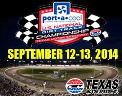 U.S. Nationals Dirt Track Championship @ Texas Motor Speedway Registration continues; 1/2 of PAVED SPOTS Remain!
