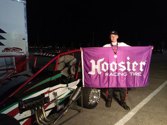 PATERSON EARNS 1ST USAC VICTORY AT LVMS
