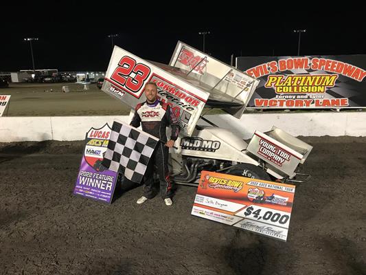 Seth Bergman Wins At The Devil’s Bowl Speedway