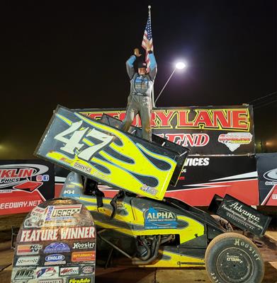 Eric Riggins , Jr. Charges to 2nd USCS 2024 win at Carolina Speedway