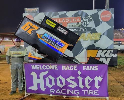 MARTIN SWEEPS ROUND 5 OF USCS SPEEDWEEK AT TALLADEGA SHORT TRACK