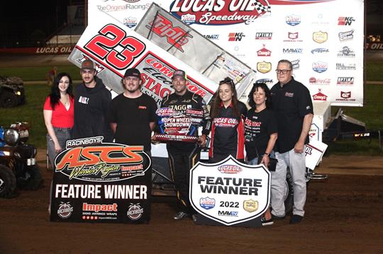 Bergman Masters Traffic For ASCS Sooner/Warrior Score At Lucas Oil Speedway