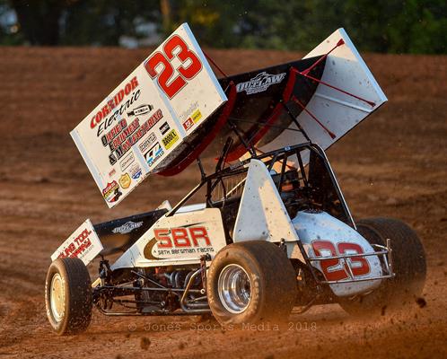 Bergman Posts Pair of Top Fives During LOS 360 Sprint Car Nationals