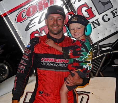 Seth Bergman Leads The Way In Rain Shortened Feature At Caney Valley Speedway