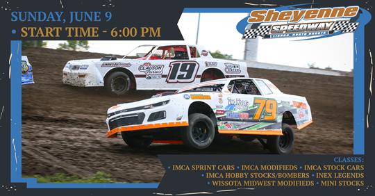 NEXT RACE: Sunday, June 9 (6:00 pm)