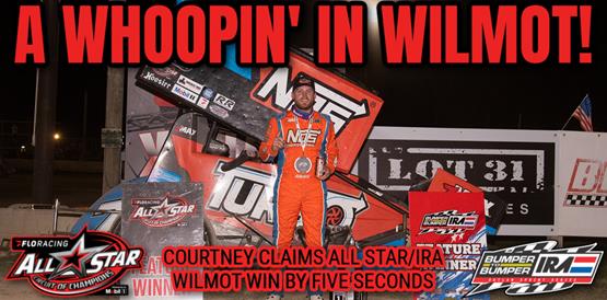 Tyler Courtney wins in Wilmot for fifth All Star victory of 2021