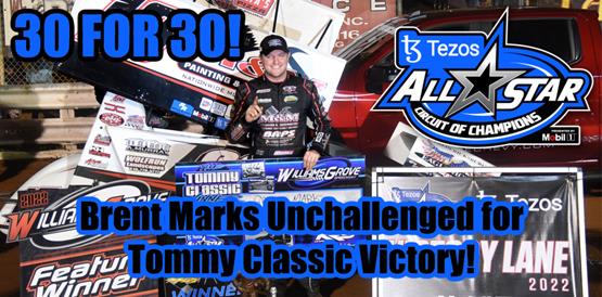 Brent Marks unchallenged for Tommy Classic All Star victory at Williams Grove Speedway