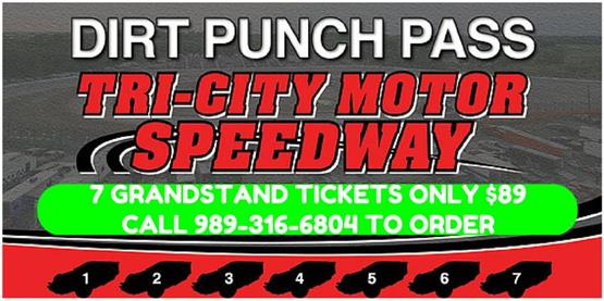 NEW for 2015! Dirt Punch Pass.