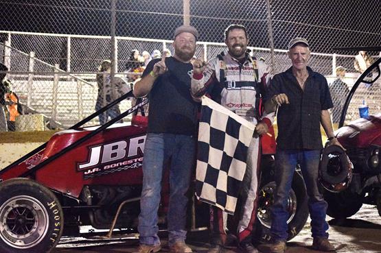 JR Bonesteel Earns Feature Victory with POWRi NMMRA at Sandia Speedway