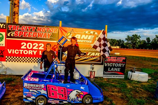 Emotional Win for Terrill at Tri-City Motor Speedway