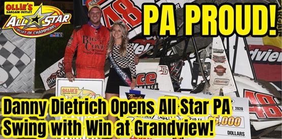Danny Dietrich opens All Star swing through PA with dramatic Thunder Cup win at Grandview