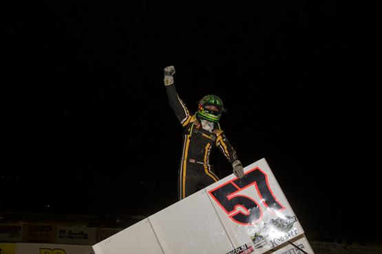 Kyle Larson Earns Ohio Sprint Speedweek presented by Cometic Gasket Victory at Atomic Speedway