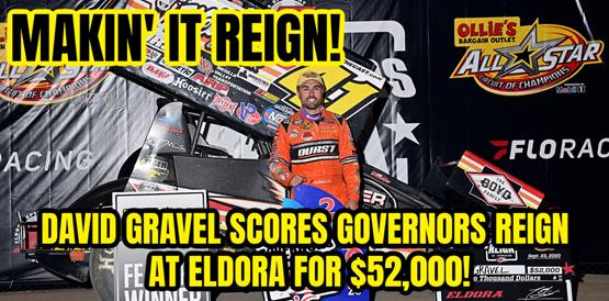 David Gravel scores Governors Reign title at Eldora for $52,000