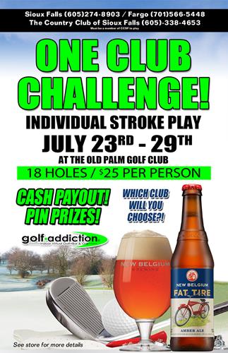 1 Club Stroke Play Challenge