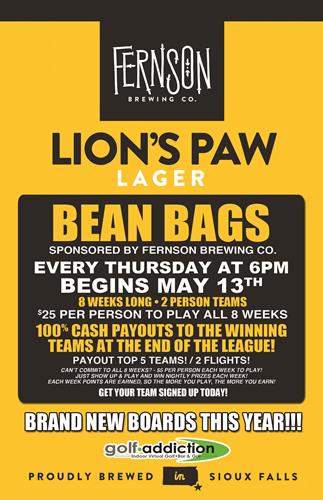 Spring Bean Bag Night! (Sioux Falls Only)