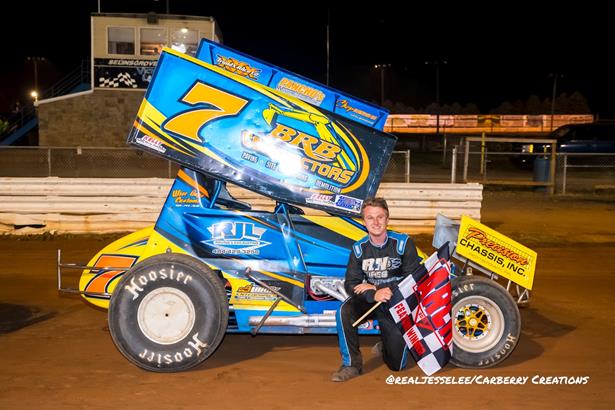 CONFIDENCE BABY!: Tyler Reeser gets his confidence back in a big way with late race win at Selinsgrove!