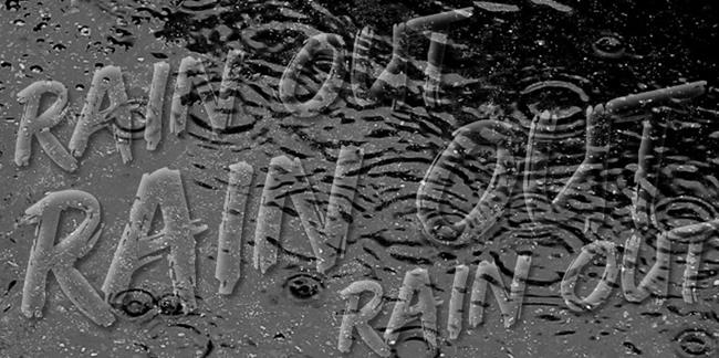 Rain Out Notice: Hartford Motor Speedway