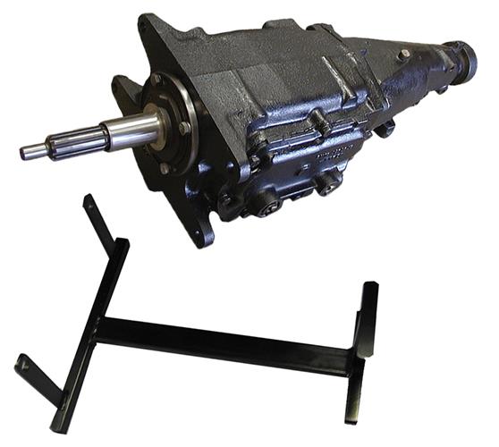 SRP Rebuilt Saginaw 3-Speed Transmission with Cradle, 351-189 - Circle