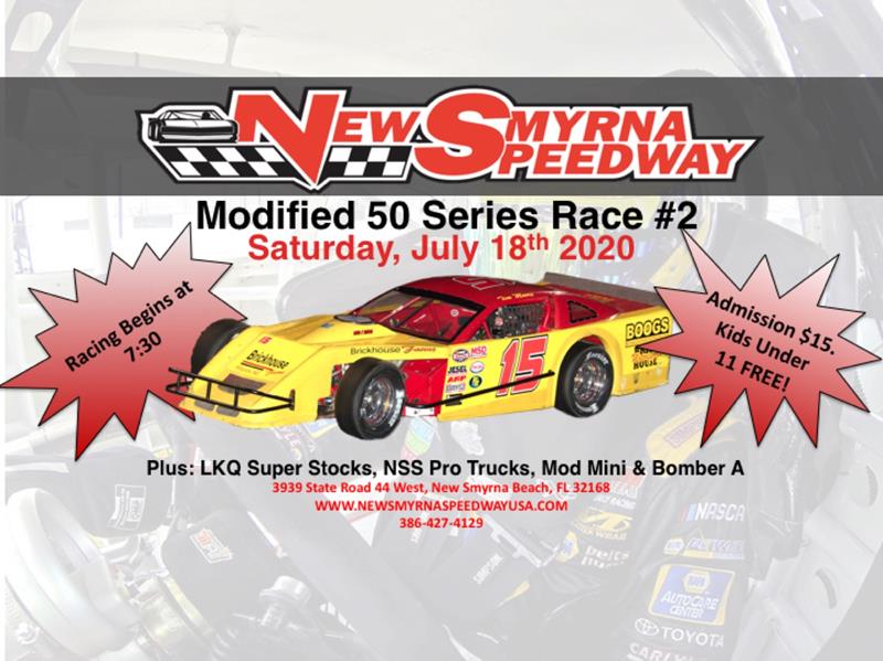Modified 50 Series Race 2 This Weekend New Smyrna Speedway
