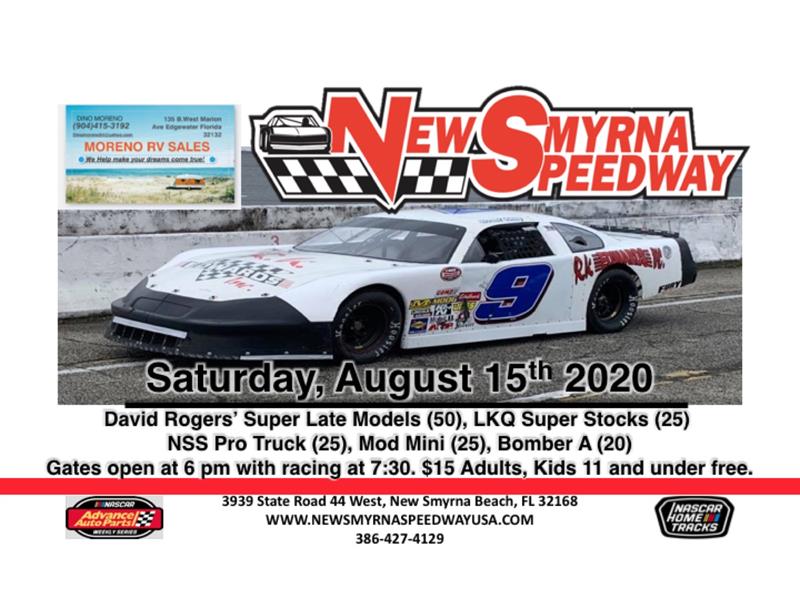 Moreno Rv Sales Night This Saturday Night Drslm 50 New Smyrna Speedway