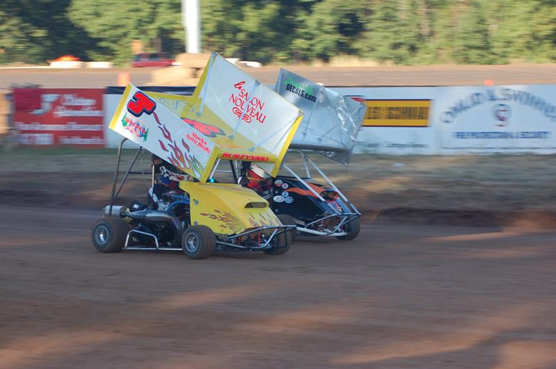 Karts Kick Weekend Off Cottage Grove Speedway Dirt Track