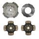 Medium Duty Truck - Pull Type Clutches - Pull Type - 14" - Rockwell Dual Disc for Step Flywheel