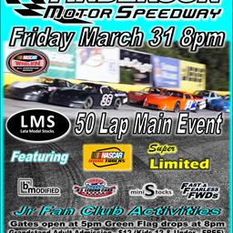 3/31/2017 at Anderson Motor Speedway (Rain Out)