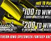 28 Drivers, 14 Matchups and $100 to the Winner of Southern Iowa Speedweek Fantasy!