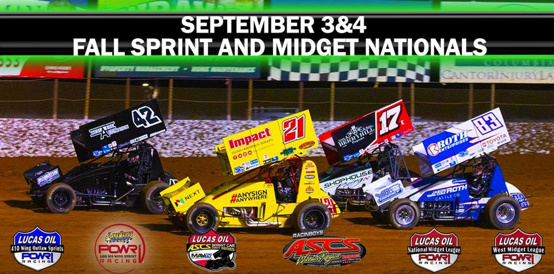 Fall Sprint & Midget Nationals Looms for Lake Ozar...