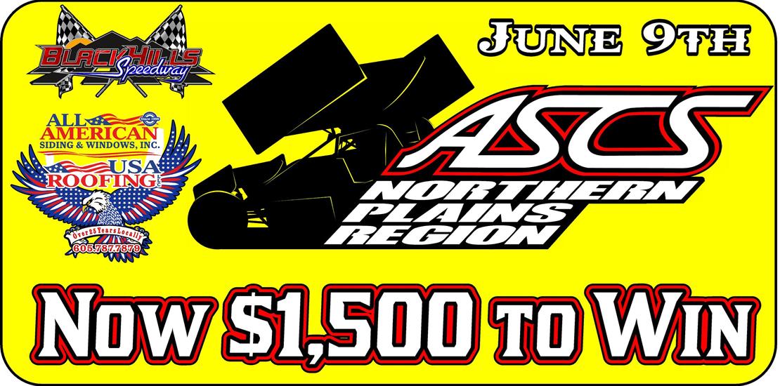 $1,500 to win ASCS Northern Plains Region Special...