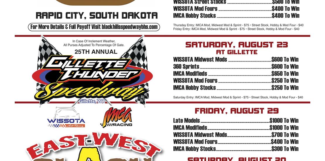 2025 6 Day Border Wars Points Series + Half Mile N...