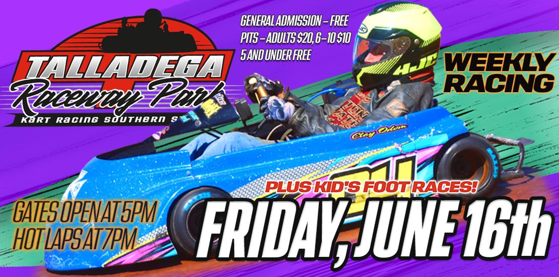 Talladega Raceway Park | June 6th!