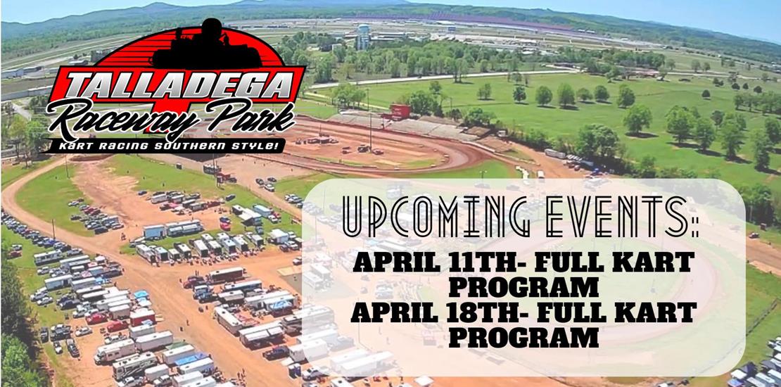 Talladega Raceway Park | Upcoming Events