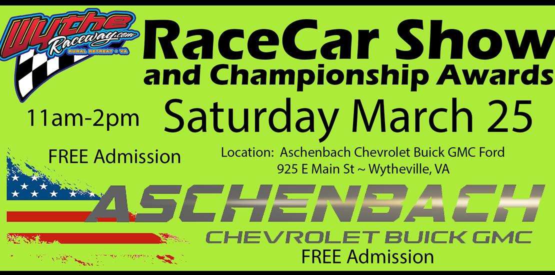2023 Wythe Raceway Racecar Show