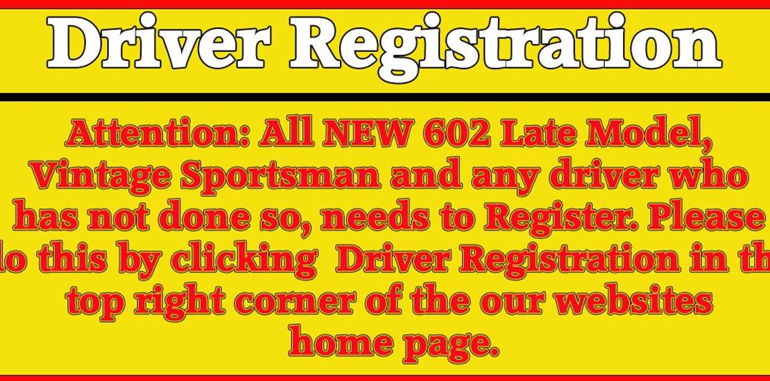 Driver Registration