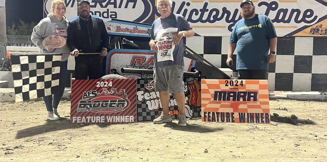 Robinson Takes AFS Badger Midget Alexander Memoria...