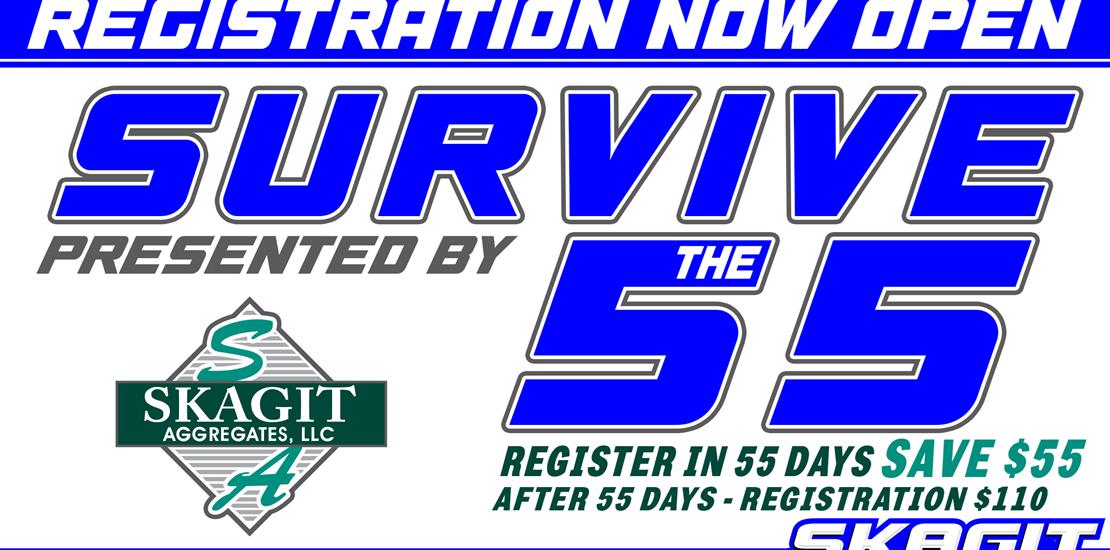 SURVIVE THE 55 - REGISTRATION NOW OPEN!