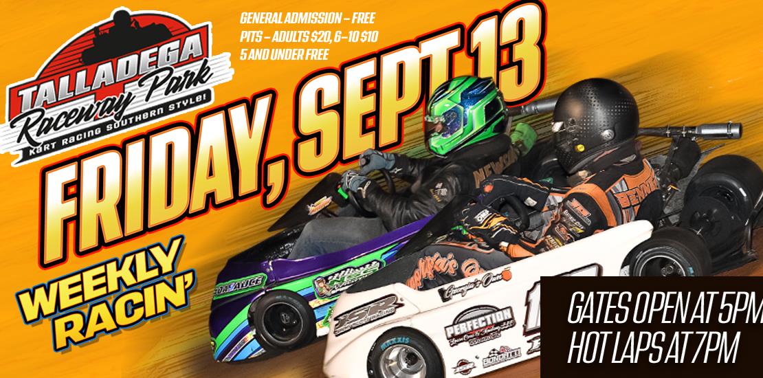 Talladega Raceway Park | September 13th!