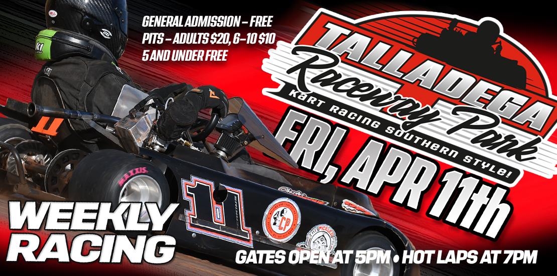 Talladega Raceway Park | April 11th!