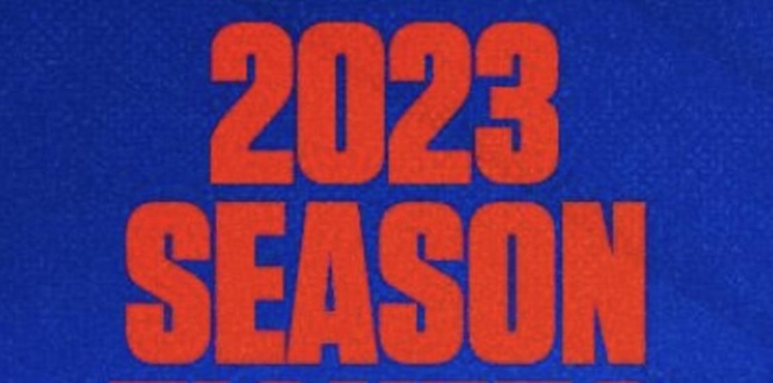 2023 Season Schedule and Notes