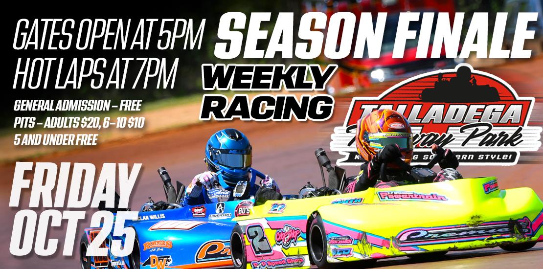 Talladega Raceway Park |Season Finale! October 25t...