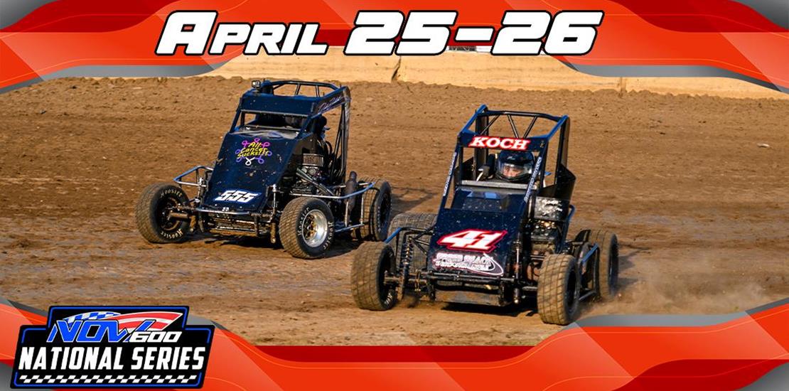 April 25-26: NOW600 Series to Start Sweet Springs...