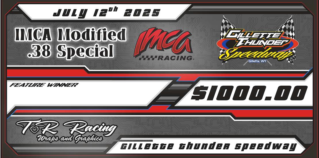 $1000 to Win IMCA Modified .38 Special