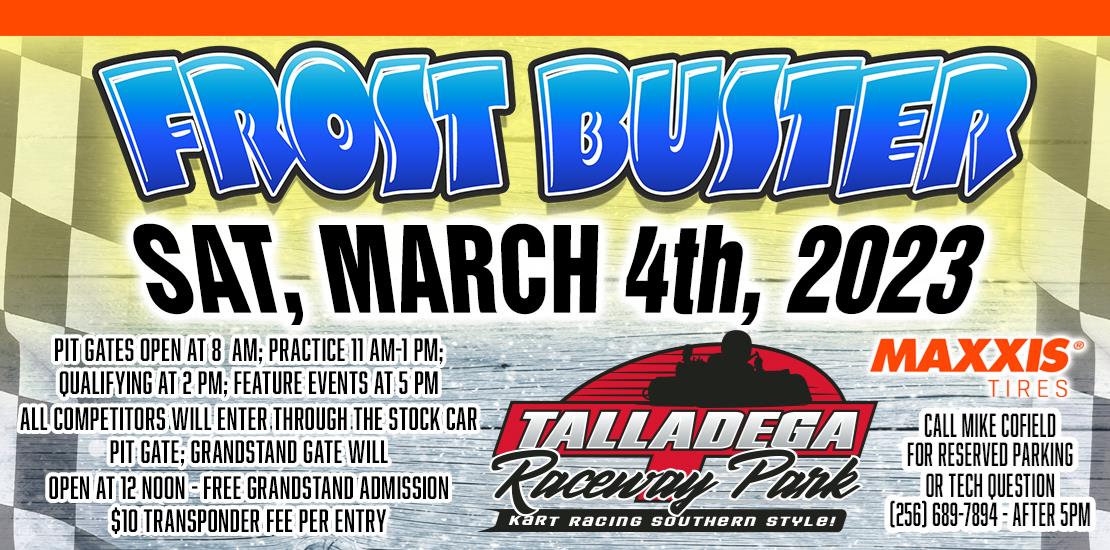 Talladega Raceway Park | 2023 Frost Buster