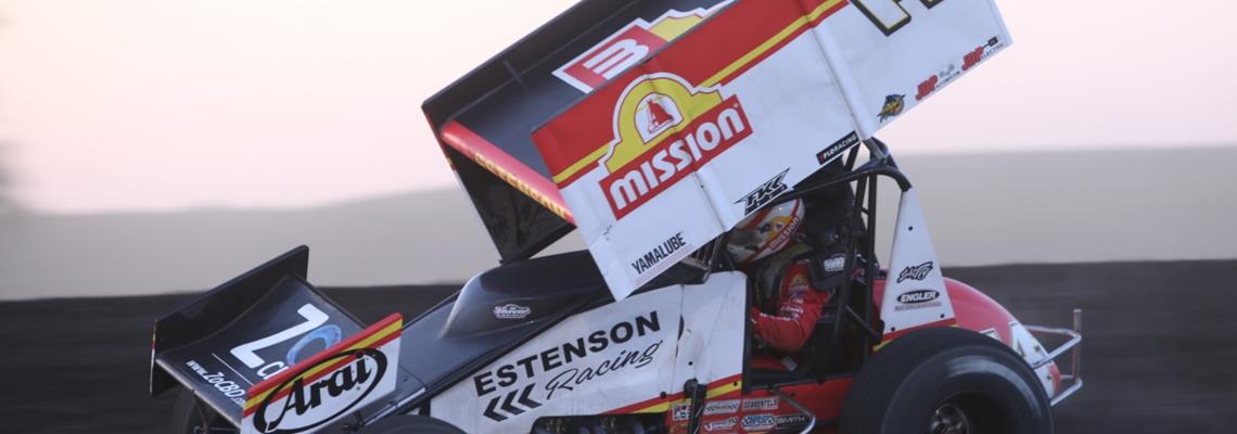 Estenson tops NOSA 410s at I-90 Speedway
