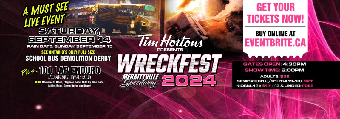 Tim Hortons presents Wreckfest 2024